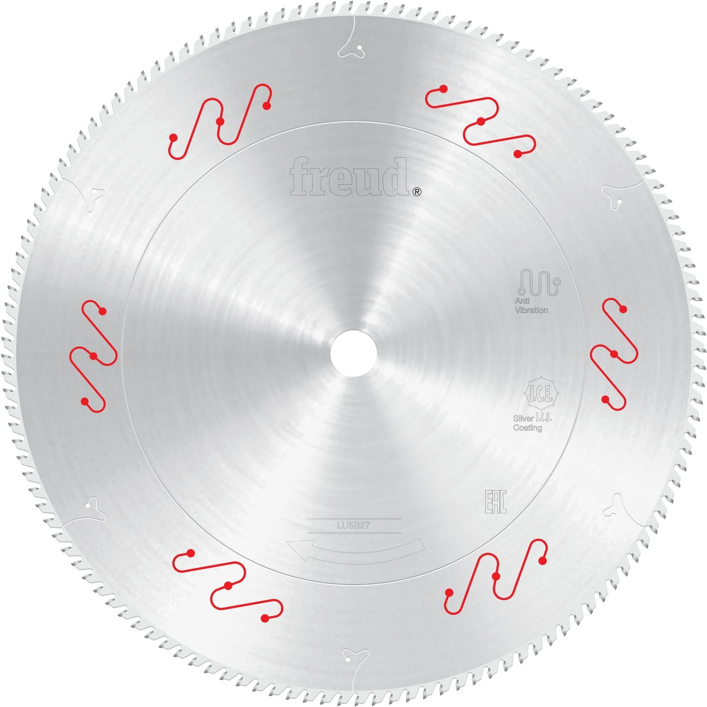 Freud LU5B27 450mm Thin to Medium Aluminum & Non Ferrous Blade with Mechanical Clamping