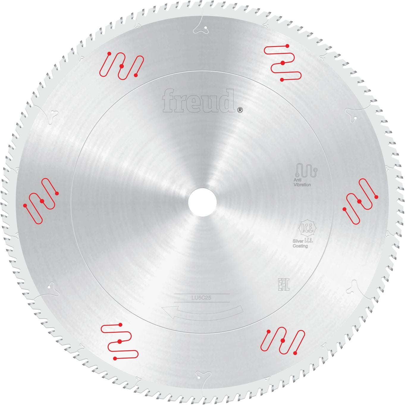 Freud LU5C25 450mm Medium to Thick Aluminum & Non-Ferrous Blade with or without Mechanical Clamping