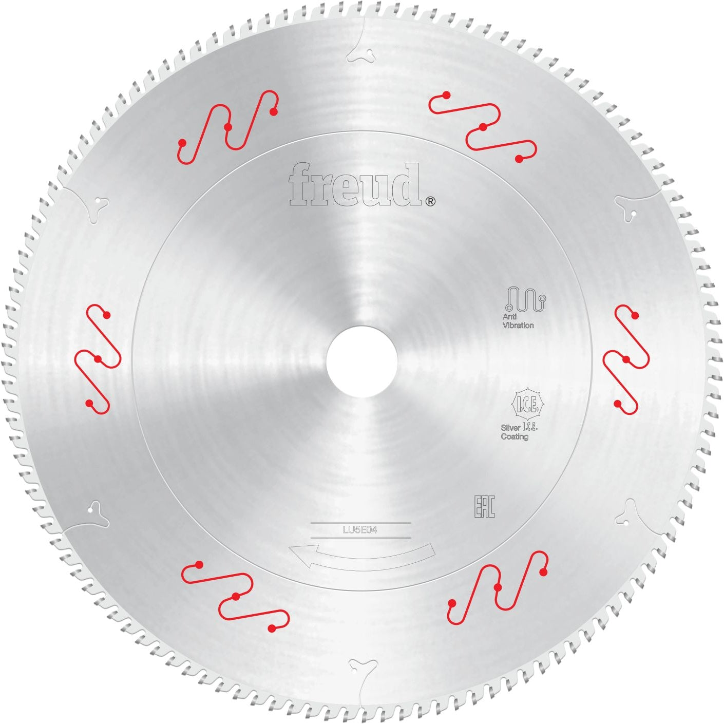 Freud LU5E04 255mm Carbide Tipped Saw Blade for Crosscutting