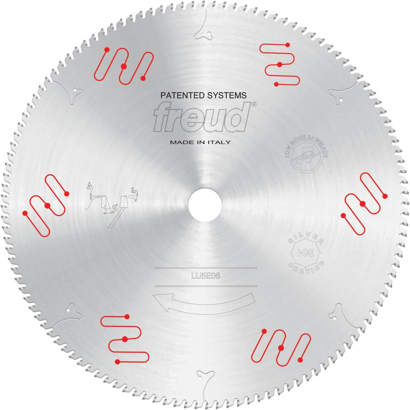 Freud LU5E06 305mm Ultra-Thin Aluminum & Non-Ferrous Blade with Mechanical Clamping