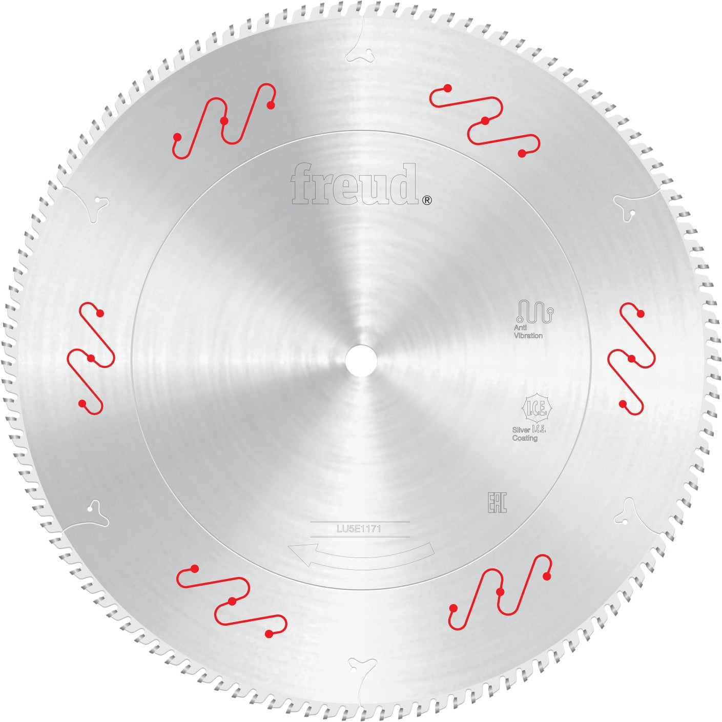 Freud LU5E1171 14 in. Carbide Tipped Saw Blade for Crosscutting