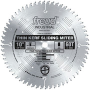 Freud LU91M010 10 in. Thin Kerf Sliding Compound Miter Saw Blade