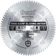 Freud LU91M012 12 in. Thin Kerf Sliding Compound Miter Saw Blade