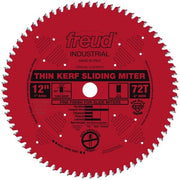 Freud LU91R012 12 in. Thin Kerf Sliding Compound Miter Saw Blade