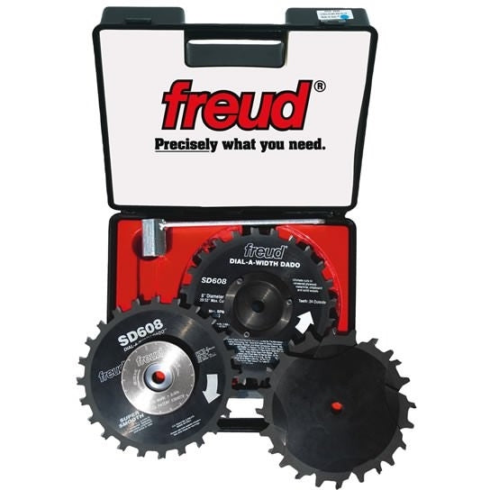 Freud SD608 8-Inch Dial-A-Width Stacked Dado Sets