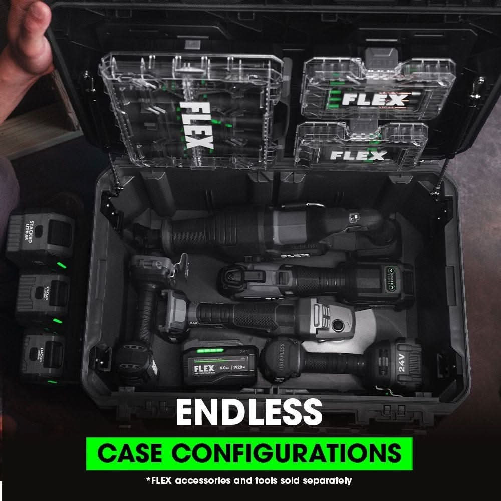 Flex FS1102-FLEX FLEX FS1102 STACK PACK Medium Tool Box – Tool Nut