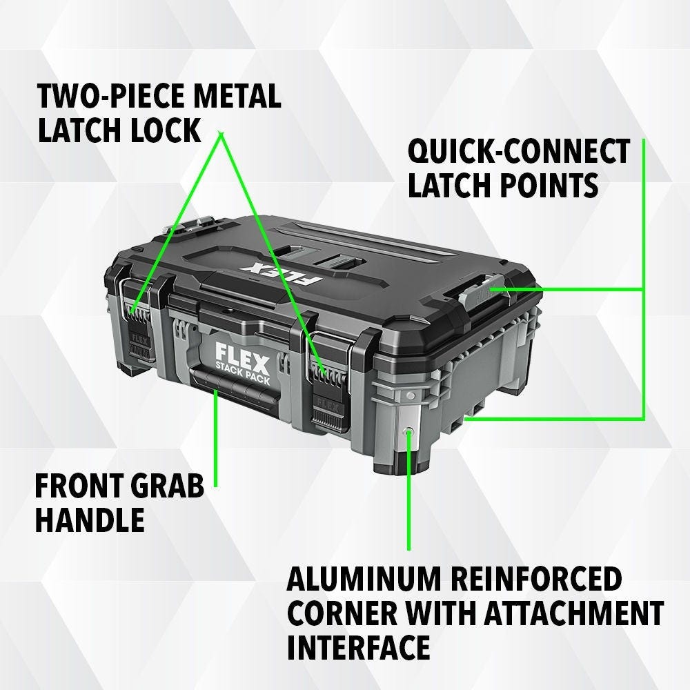 Flex FS1103-FLEX FLEX FS1103 STACK PACK Suitcase Tool Box
