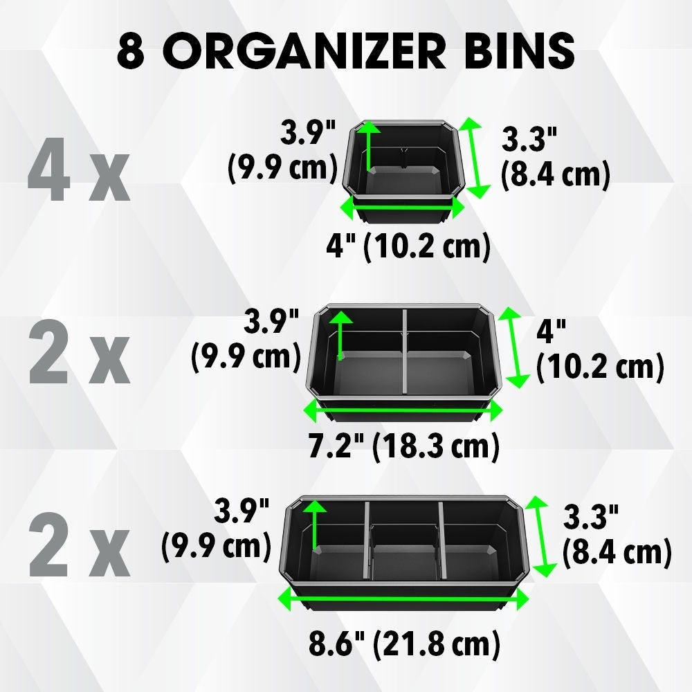 Flex FS1301-FLEX FLEX FS1301 STACK PACK Organizer Box