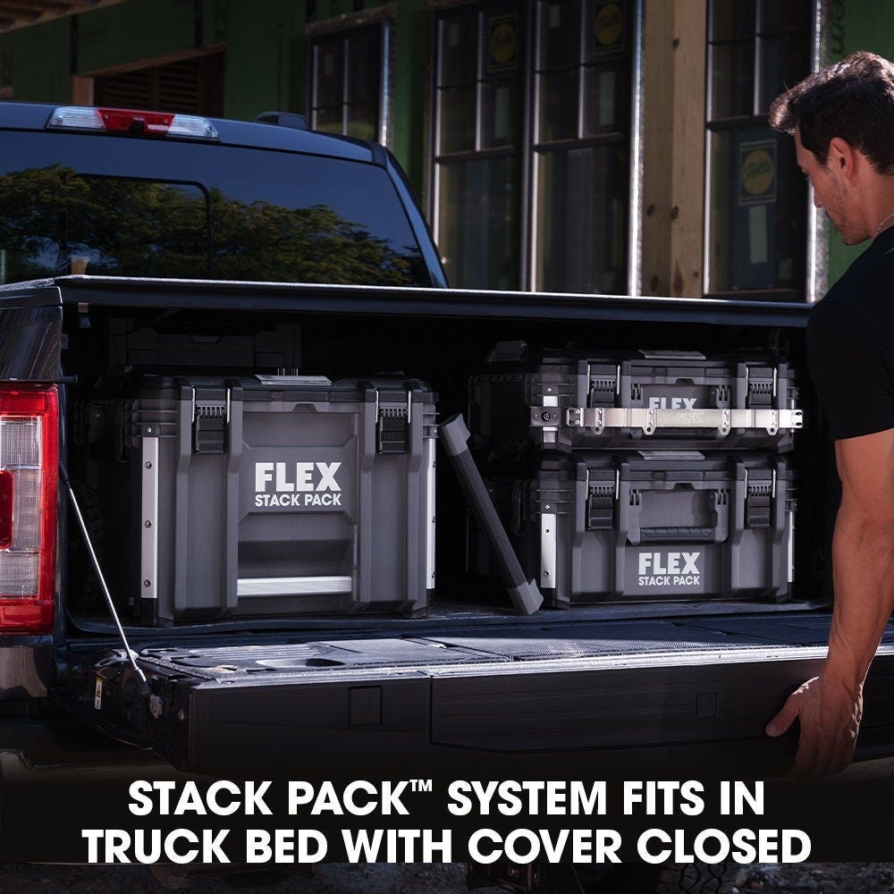 Flex FSM1101-3-FLEX FLEX FSM1101-3 STACK PACK 3-Piece Storage System