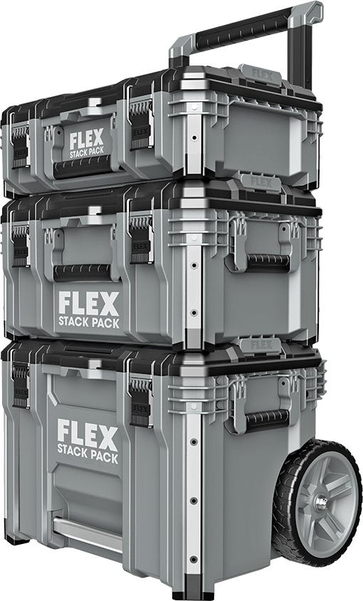 Flex FSM1101-3-FLEX FLEX FSM1101-3 STACK PACK 3-Piece Storage System