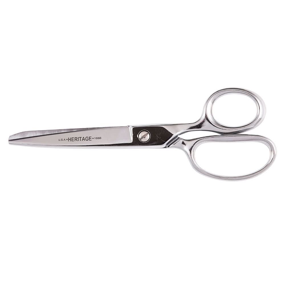 Klein Tools G108B Straight Trimmer, Blunt Tips, 8-Inch