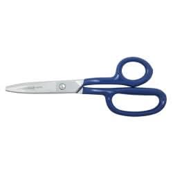 Klein Tools G718LRCB HD Carpet Shear w/Ring, Curved, Blunt, 9-Inch