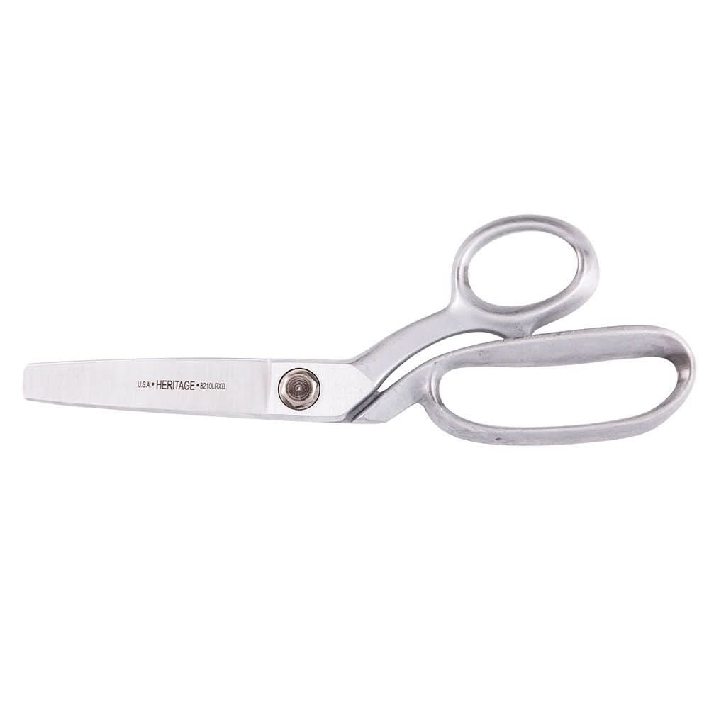 Klein Tools G8210LRXB Bent Trimmer w/Ring, Extra Blunt, Serrated 10-Inch