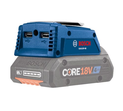 Bosch GAA18V-48N 18V USB Portable Power Adapter