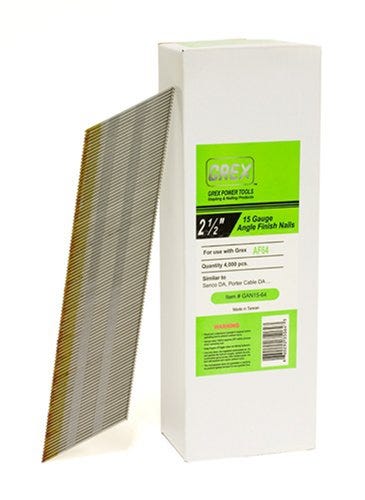 Grex 22-Gauge 304 Stainless Steel 3/8" Crown Staples, 1/4" to 1/2" Lengths, 10000-Pack
