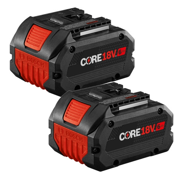 Bosch GBA18V60-2PK 18V CORE18V High Power 6.0Ah Battery (2-Pack)