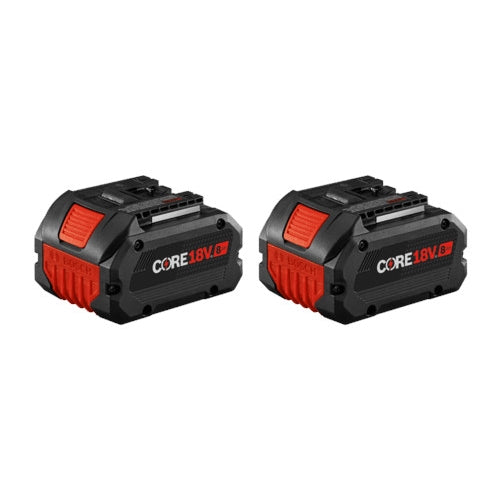 Bosch GBA18V80-2PK 18V CORE18V High Power 8Ah Lithium-Ion Battery (2-Pack)