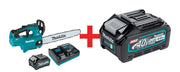Makita 40V MAX XGT Brushless Cordless 16" Top Handle Chain Saw 4.0Ah Kit plus BONUS 40V max XGT 4.0Ah Battery