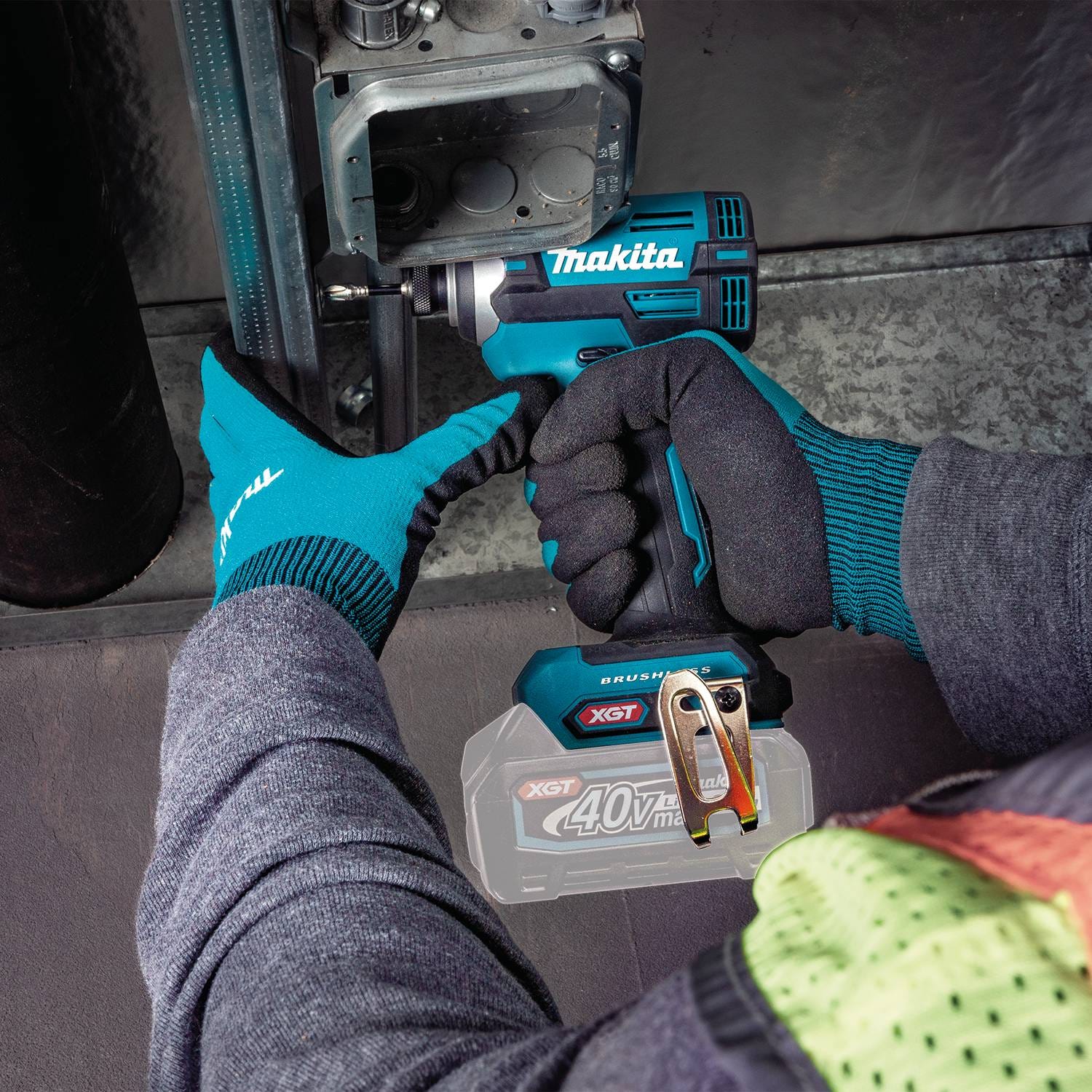 Makita GDT02Z 40V max XGT Brushless Cordless 4-Speed Impact Driver, Tool Only