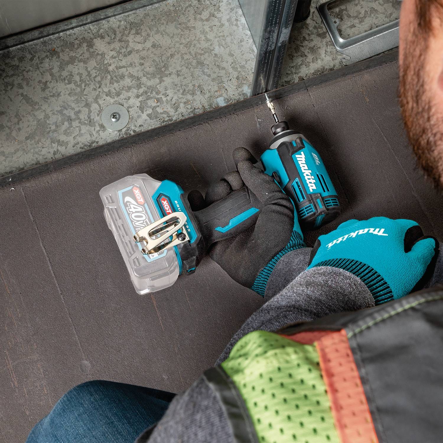 Makita GDT02Z 40V max XGT Brushless Cordless 4-Speed Impact Driver, Tool Only