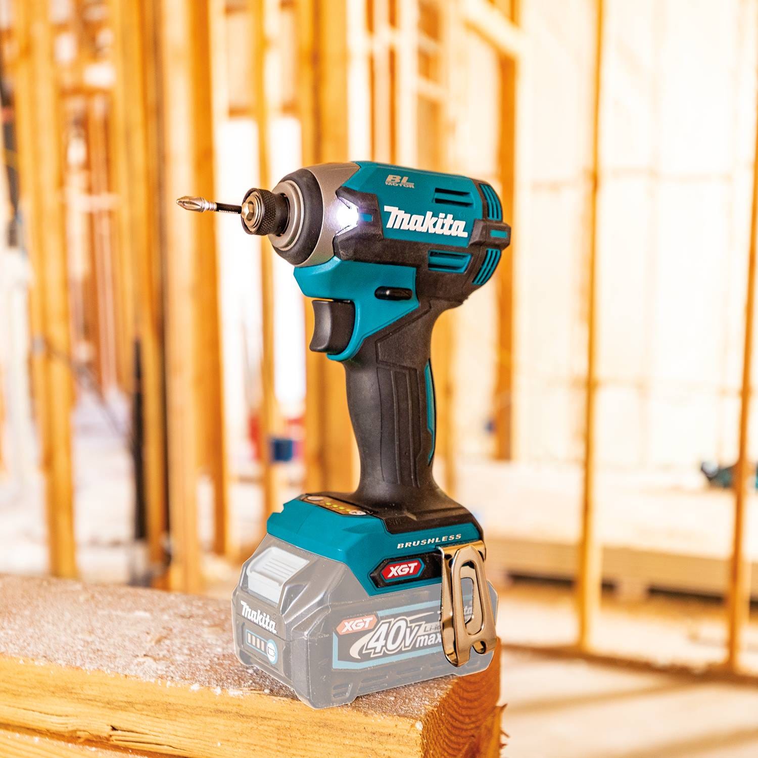 Makita GDT02Z 40V max XGT Brushless Cordless 4-Speed Impact Driver, Tool Only