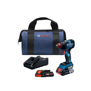 Bosch 18V Brushless Socket Ready Impact Driver 4.0Ah CORE Compact Kit w/ 18V CORE18V Lithium-Ion 4.0Ah Compact Battery