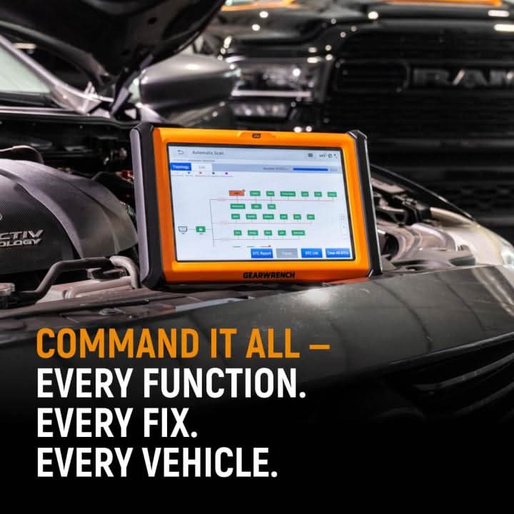 Gearwrench GWSMART10 10" Pro Command Wireless Bi-Directional Diagnostic Tablet with Rapid-Charge Dock