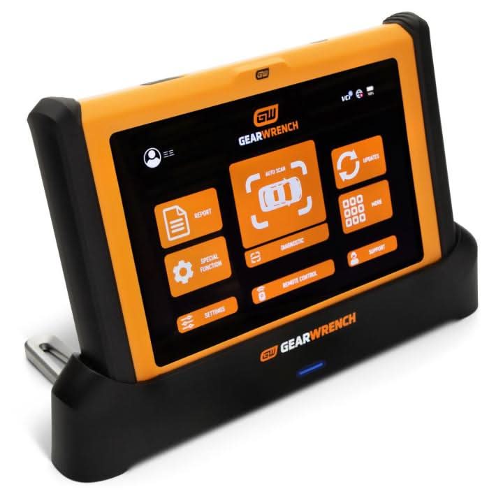 Gearwrench GWSMART10 10" Pro Command Wireless Bi-Directional Diagnostic Tablet with Rapid-Charge Dock