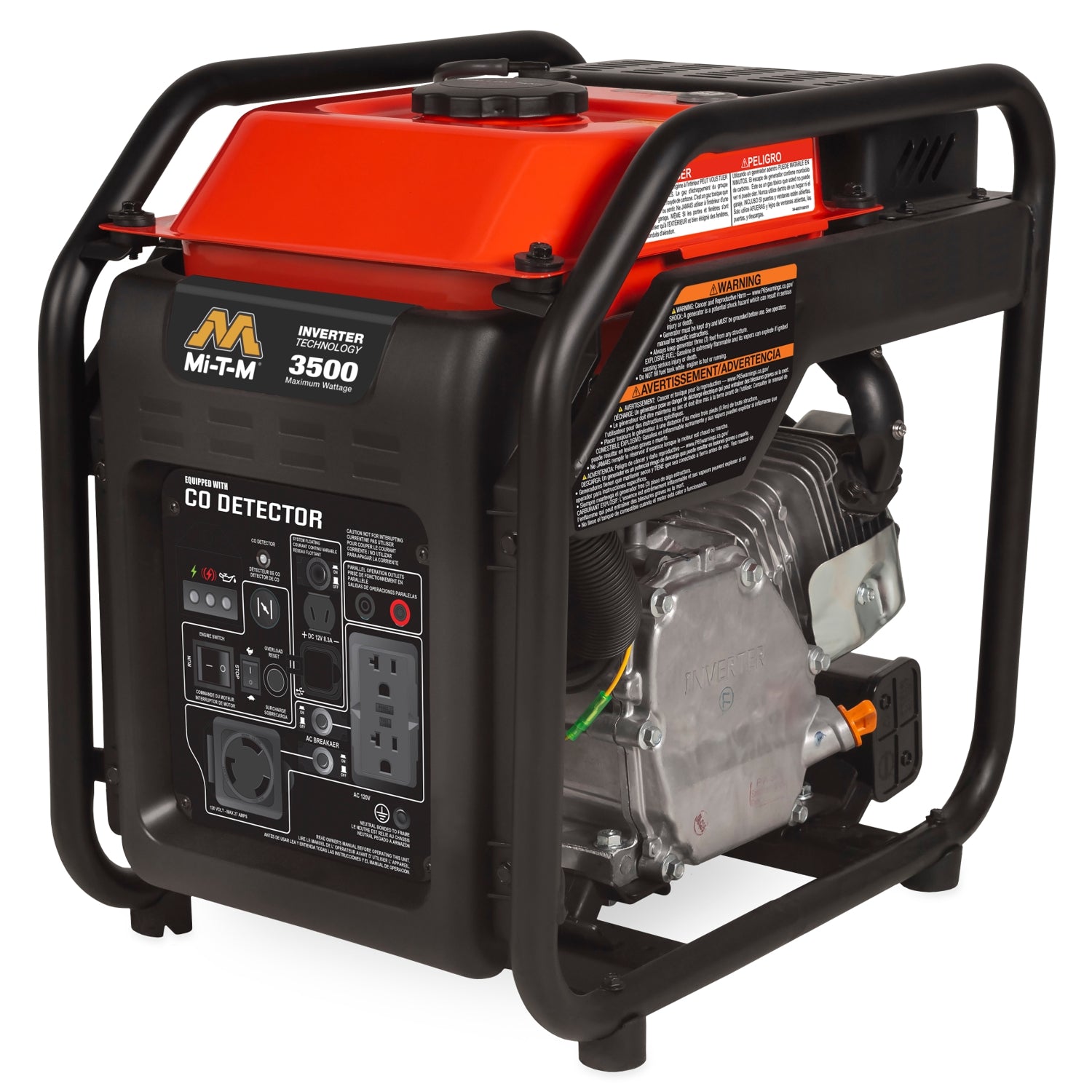 Mi-T-M GEN-3500-IMM1 3500-Watt Gasoline Inverter