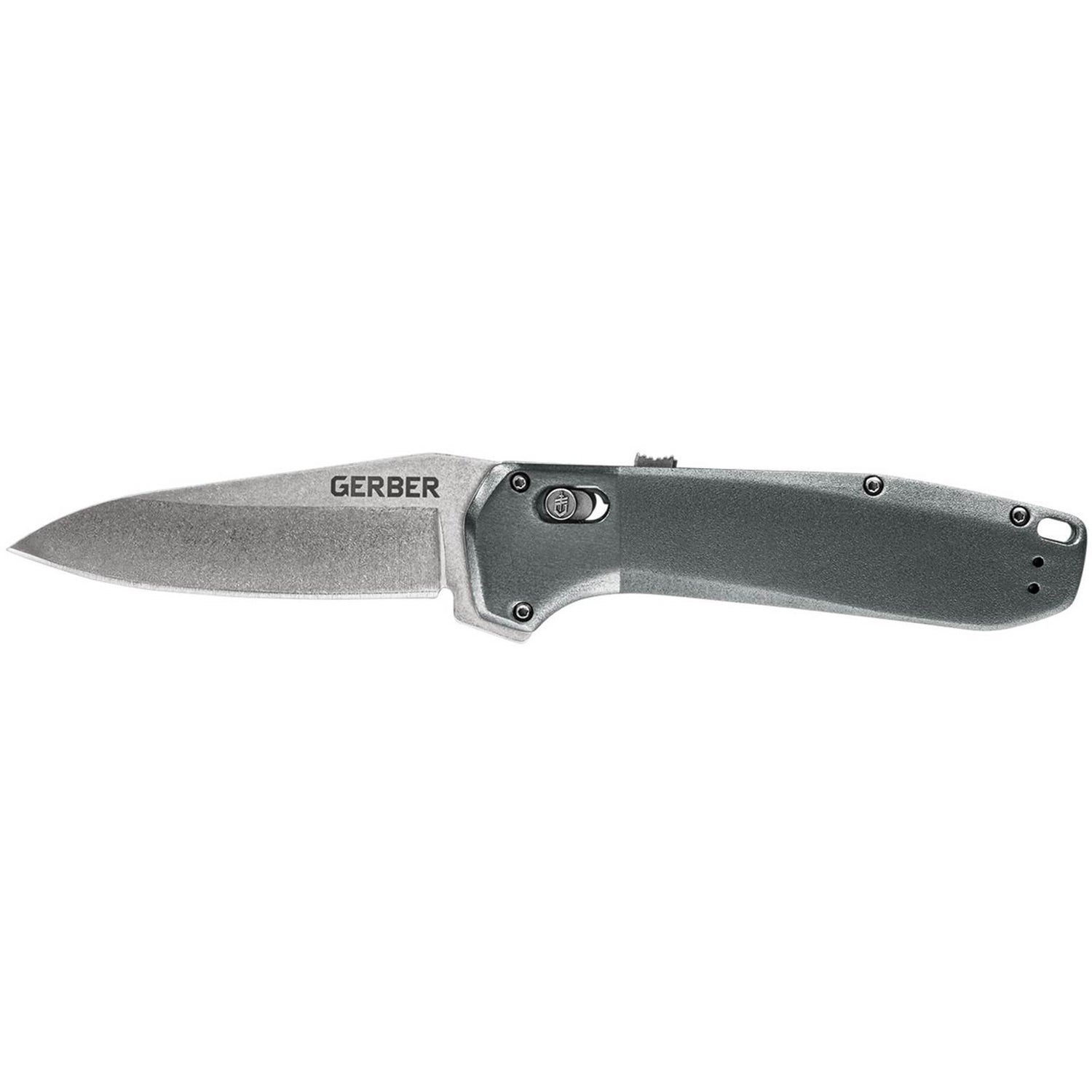 Gerber 30-001637 Highbrow Folding Knife, Grey, Plain Edge