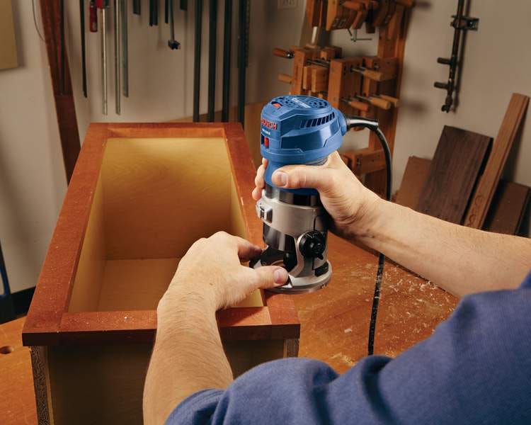 Bosch GKF125CEPK Colt 1.25 HP Variable-Speed Palm Router Combination Kit