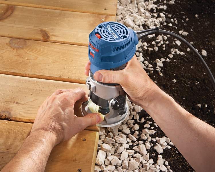 Bosch GKF125CEPK Colt 1.25 HP Variable-Speed Palm Router Combination Kit