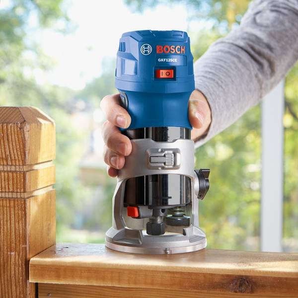 Bosch GKF125CEPK Colt 1.25 HP Variable-Speed Palm Router Combination Kit
