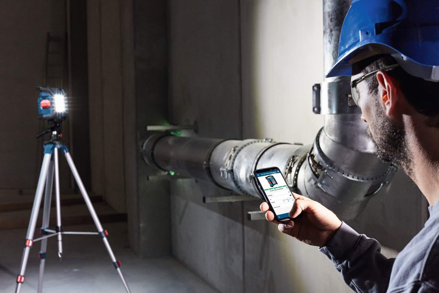 Bosch GLI18V-1200CN 18V Connected LED Floodlight, Tool Only