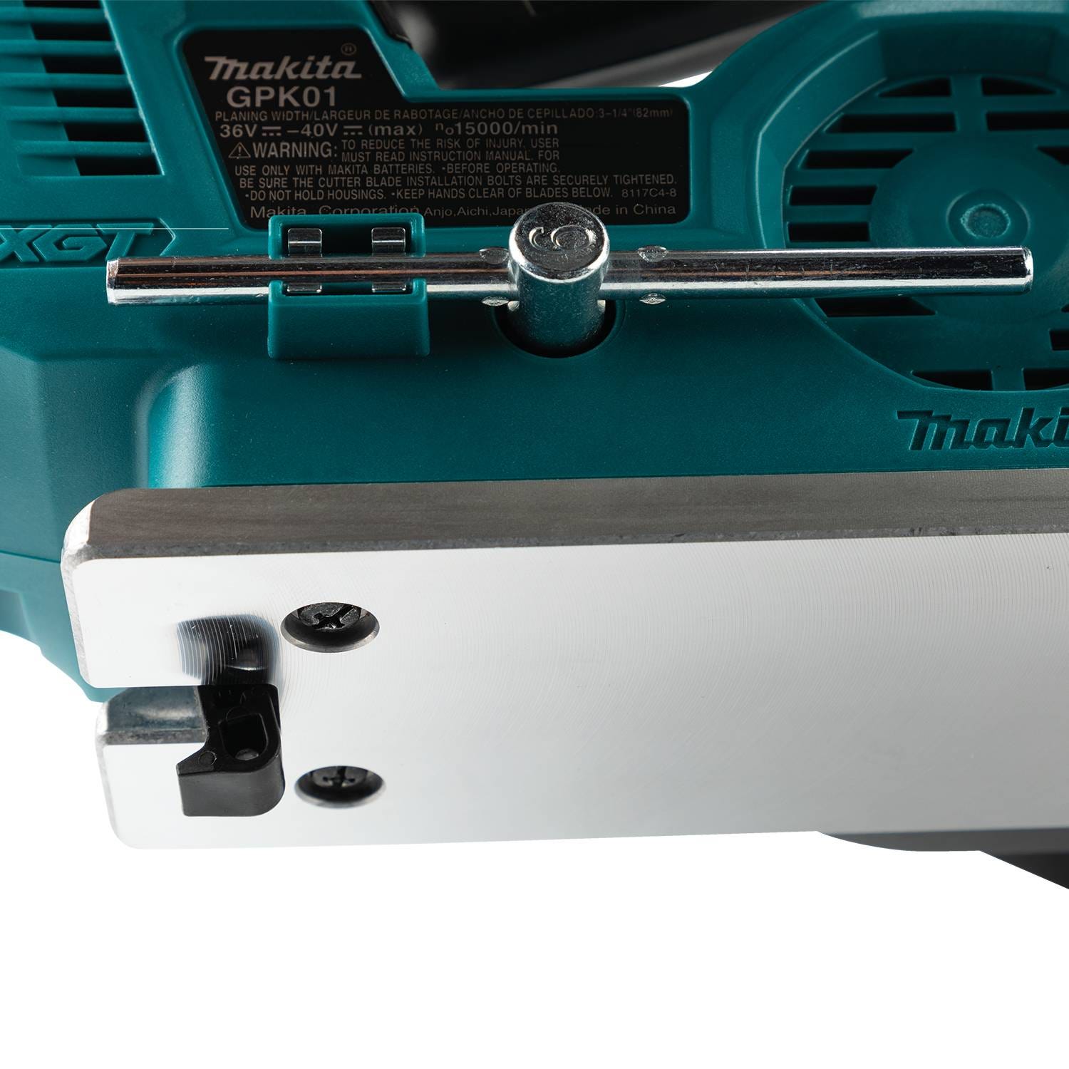 Makita GPK01Z 40V max XGT Brushless Cordless 3-1/4" Planer, AWS Capable, Tool Only