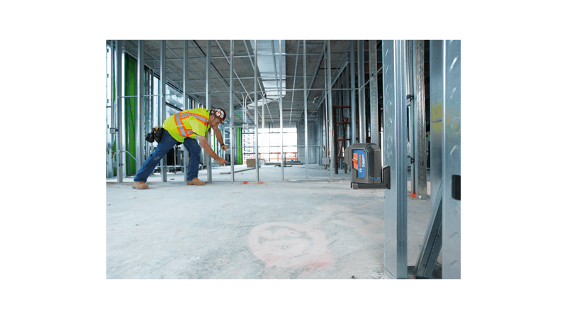 Bosch GPL100-30G Green-Beam Three-Point Self-Leveling Alignment Laser