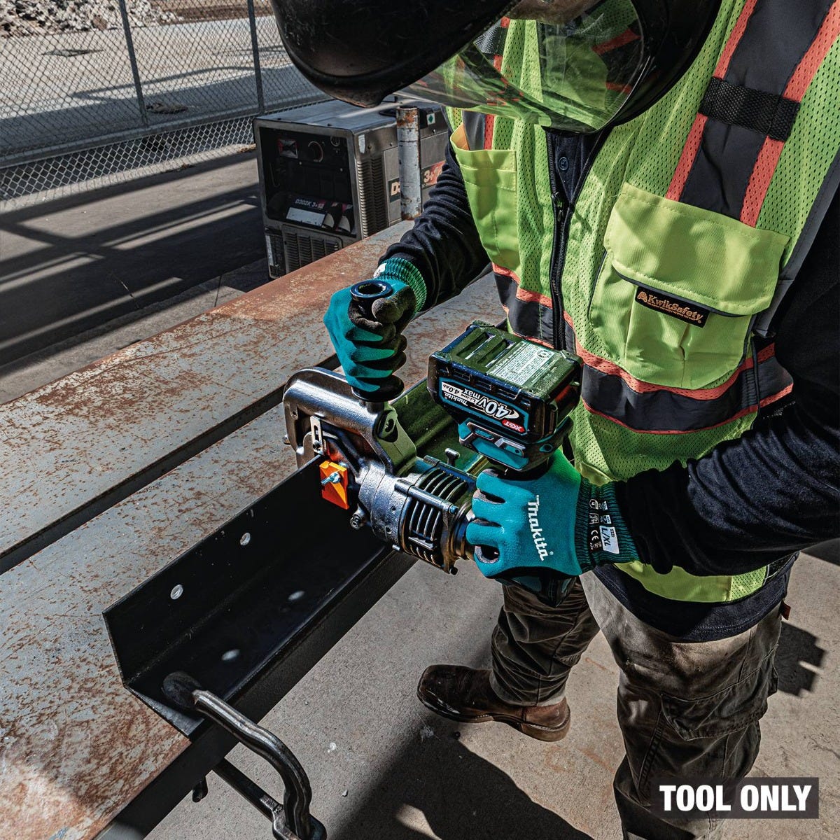 Makita GPP01ZK 40V max XGT Brushless Cordless 3/8" Metal Hole Puncher, Tool Only