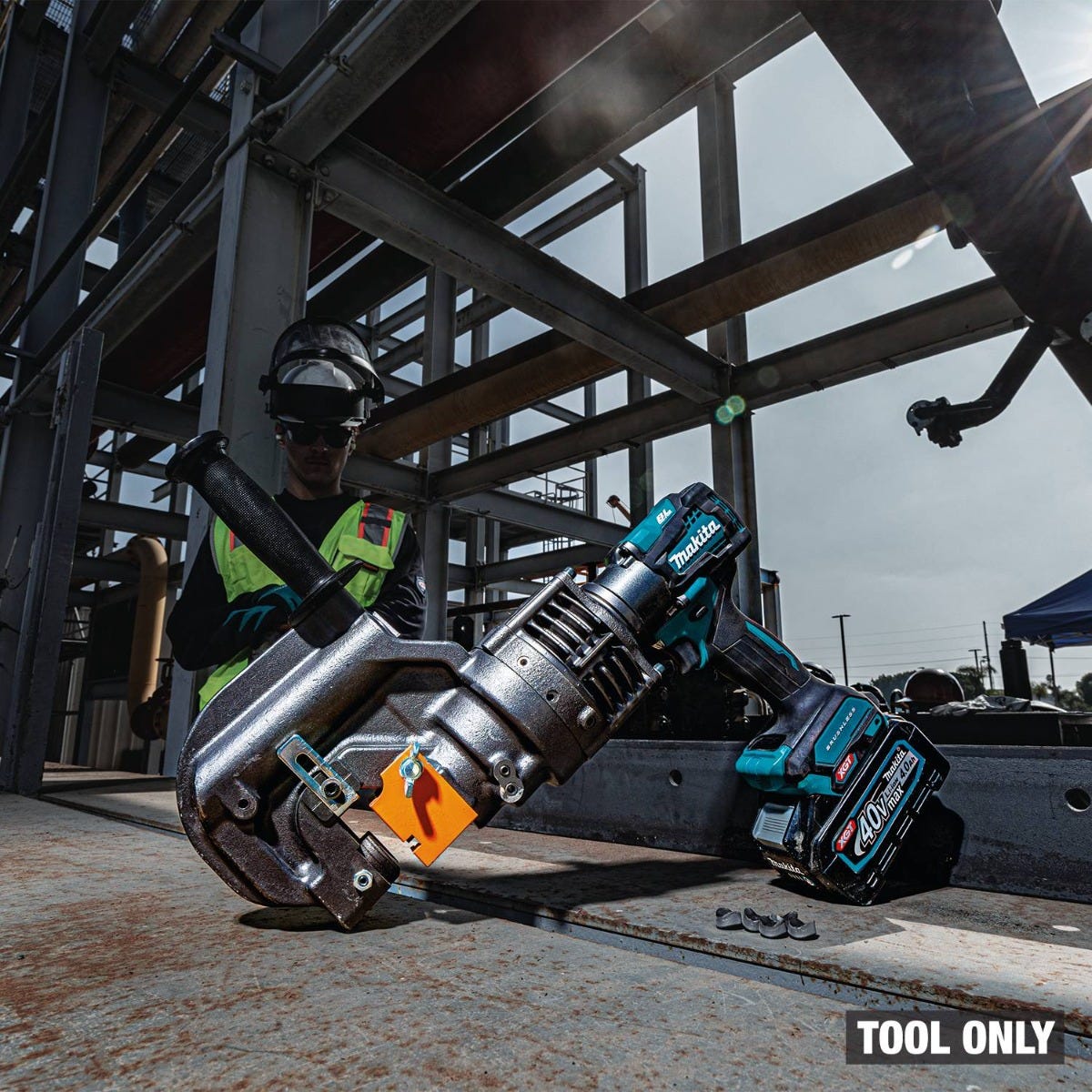 Makita GPP01ZK 40V max XGT Brushless Cordless 3/8" Metal Hole Puncher, Tool Only