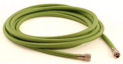 Grex GBH-06 6-ft. Braided Nylon Air Hose 1/8-in. F x 1/8-in. F