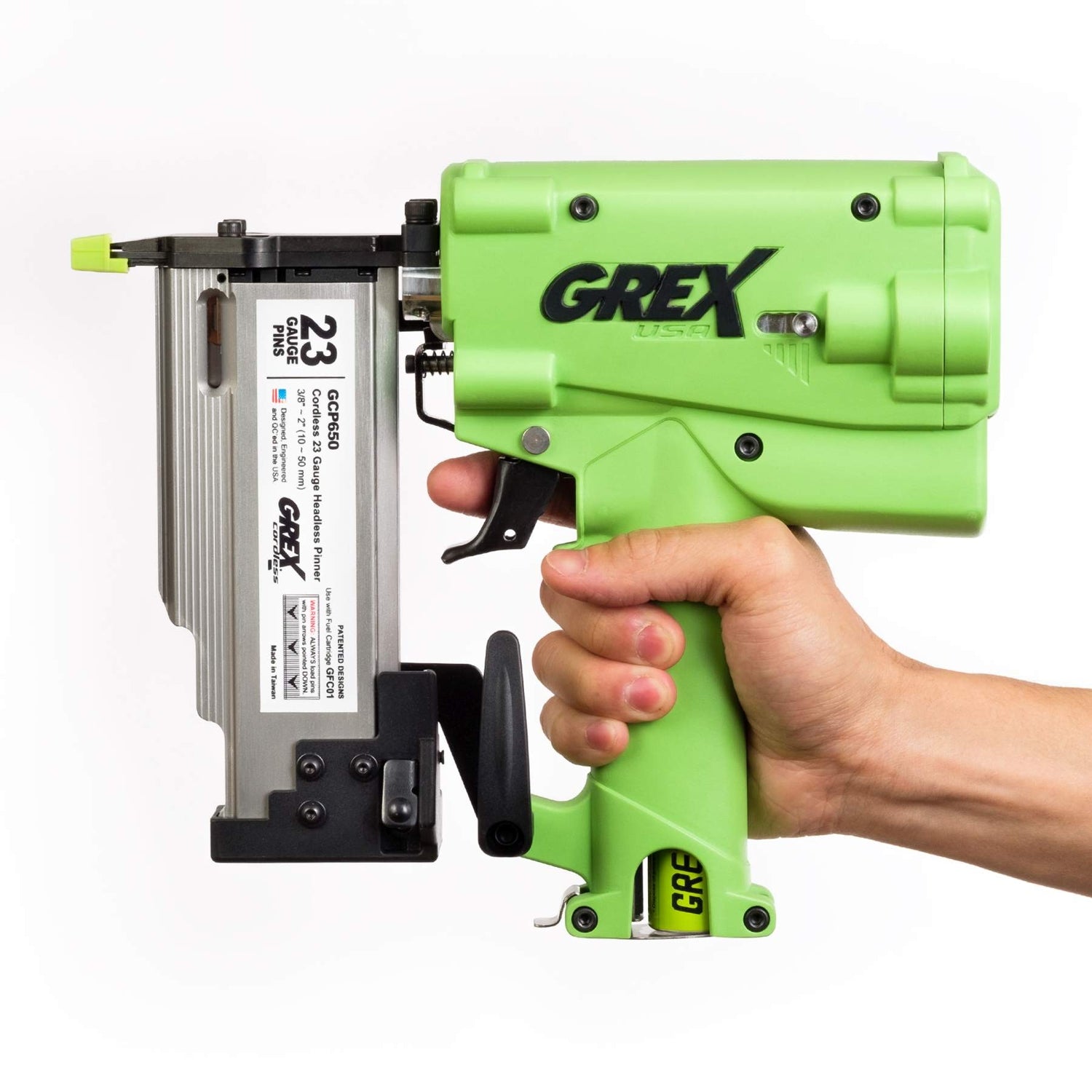 Grex GCP650 Cordless 23-Gauge 2" Headless Pin Nailer