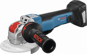 Bosch GWX18V-50PCN 4-1/2"-5" 18V Cordless Brushless X-Lock Grinder