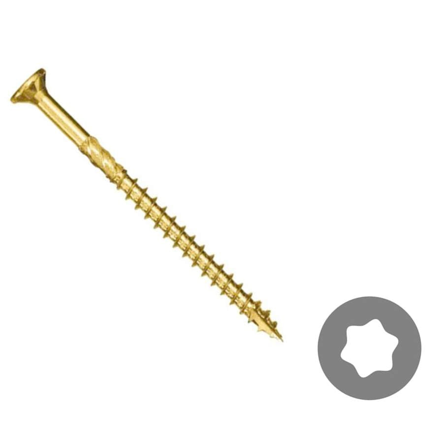 GRK R4 #9 x 2 Star Drive Interior/Exterior General Purpose Screws, 100-Pack