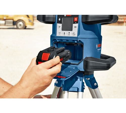 Bosch GRL4000-90CHVGK 18V REVOLVE4000 Connected Green-Beam Self-Leveling Horizontal/Vertical Rotary Laser 4.0Ah Kit