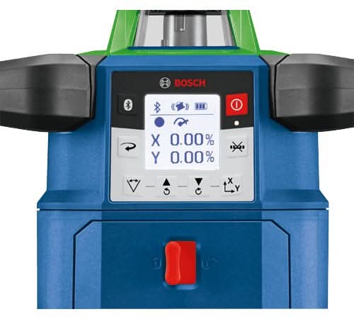 Bosch GRL4000-90CHVGK 18V REVOLVE4000 Connected Green-Beam Self-Leveling Horizontal/Vertical Rotary Laser 4.0Ah Kit