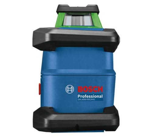 Bosch GRL4000-90CHVGK 18V REVOLVE4000 Connected Green-Beam Self-Leveling Horizontal/Vertical Rotary Laser 4.0Ah Kit
