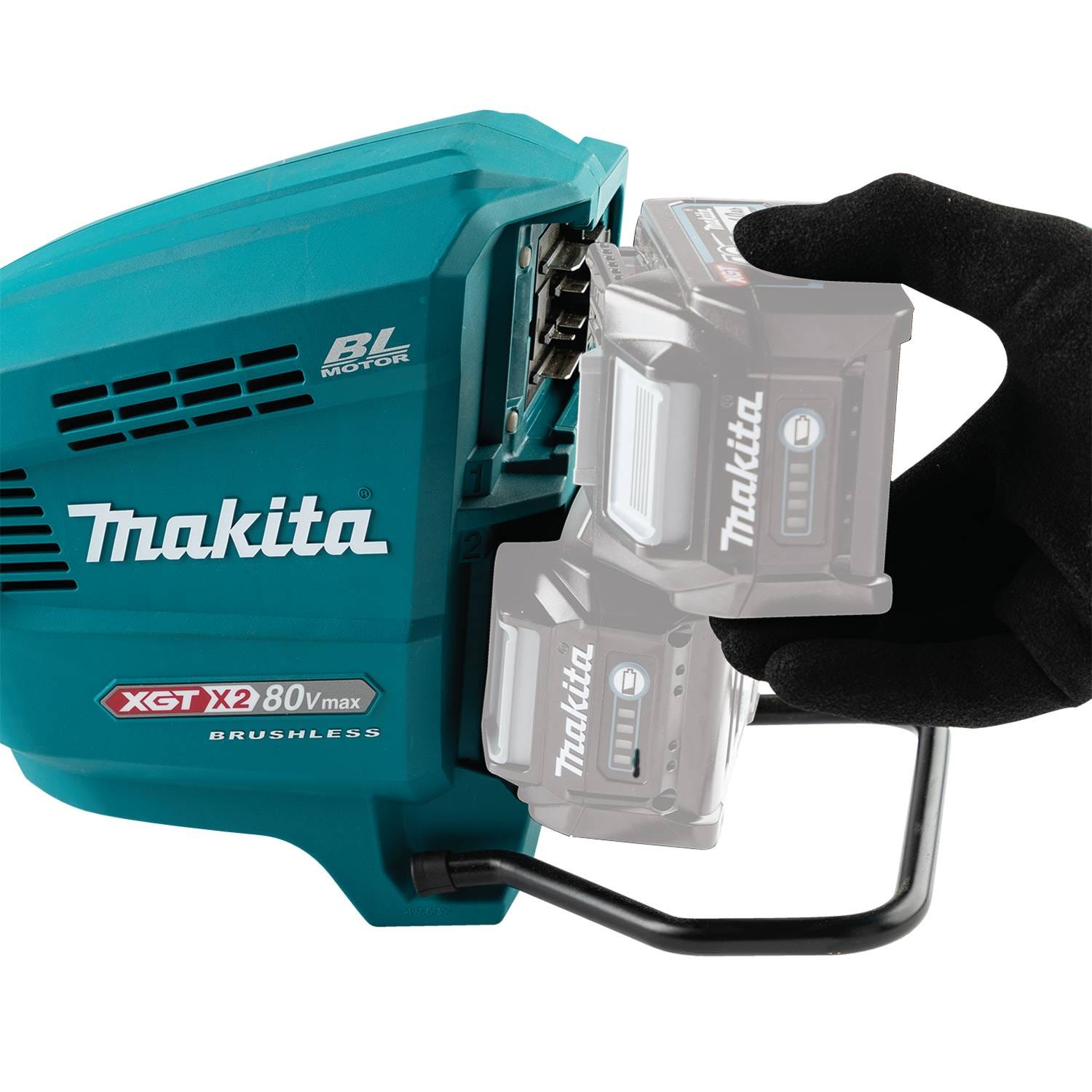 Makita GRU05Z 80V max (40V max X2) XGT Brushless Cordless Brush Cutter, Tool Only