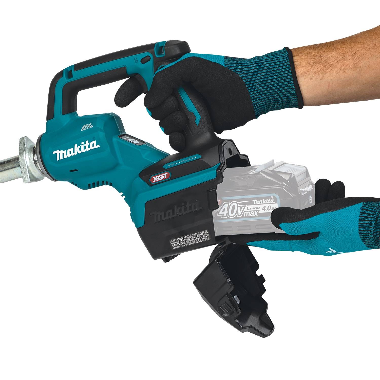 Makita GRV01Z 40V max XGT Brushless Cordless 5-1/2' Concrete Vibrator, Tool Only