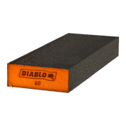 Diablo 8 in. x 3 in. x 1 in. 60-Grit Extended Flat Edge Sanding Sponge (DFBBLOCBMD01P)