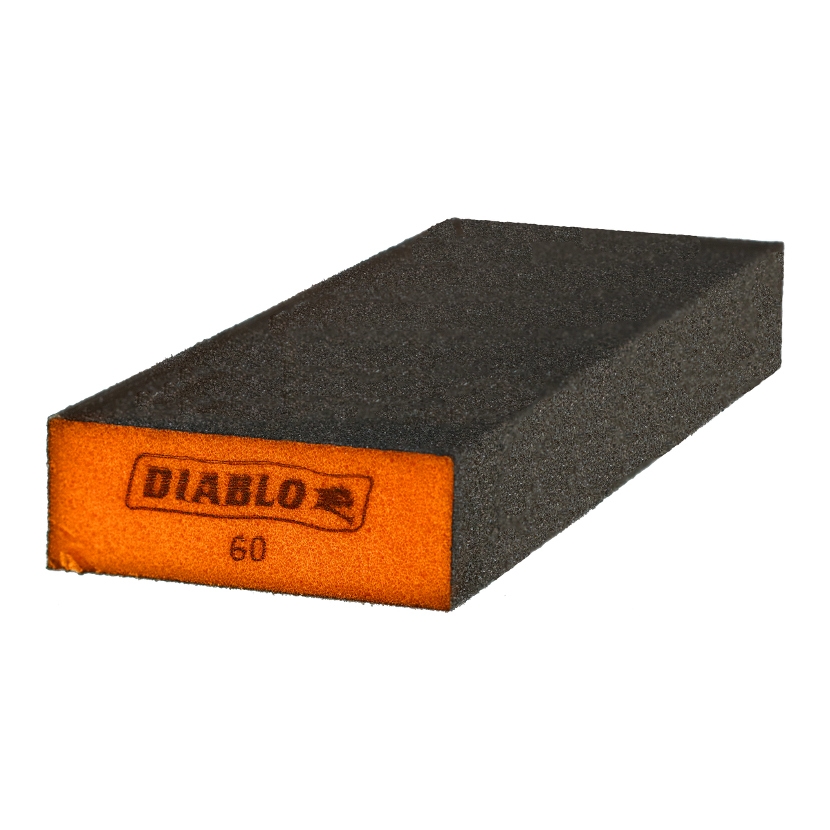 Diablo 8 in. x 3 in. x 1 in. 60-Grit Extended Flat Edge Sanding Sponge (DFBBLOCBMD01P)