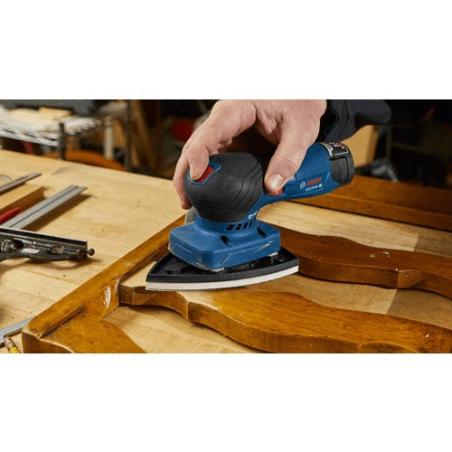 Bosch GSS12V-40N 12V Max Brushless 1/4 Sheet Orbital Finishing Sander, Tool Only